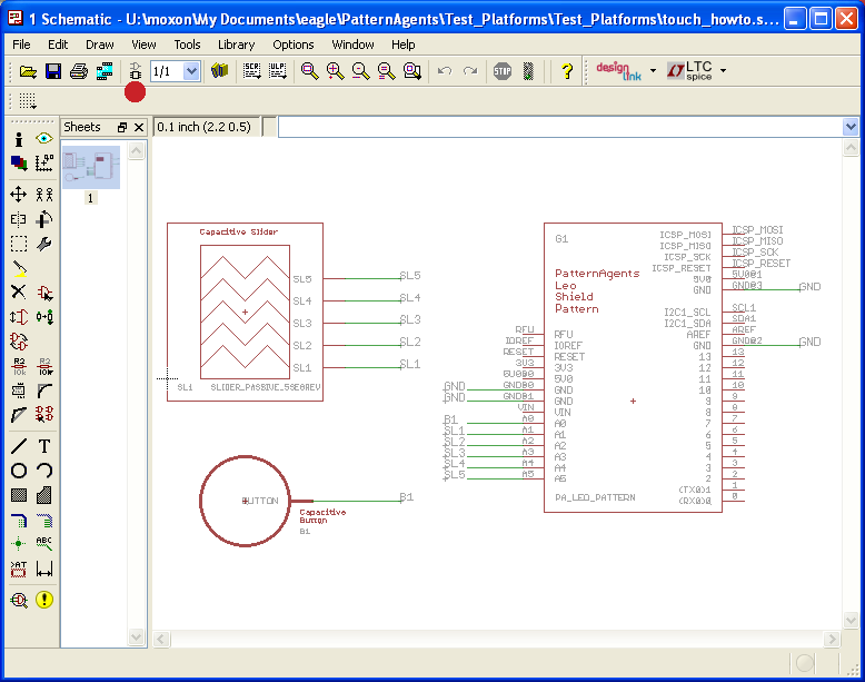 Eagle Touch How-To Schematic